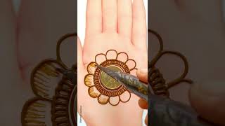 Beautiful mehndi design trick | #shorts #mehndi #video #viral #trending