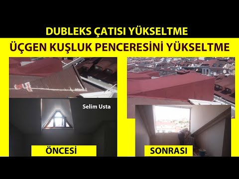 Video: Çatı pencerelerini çatı ile değiştirmeli miyim?