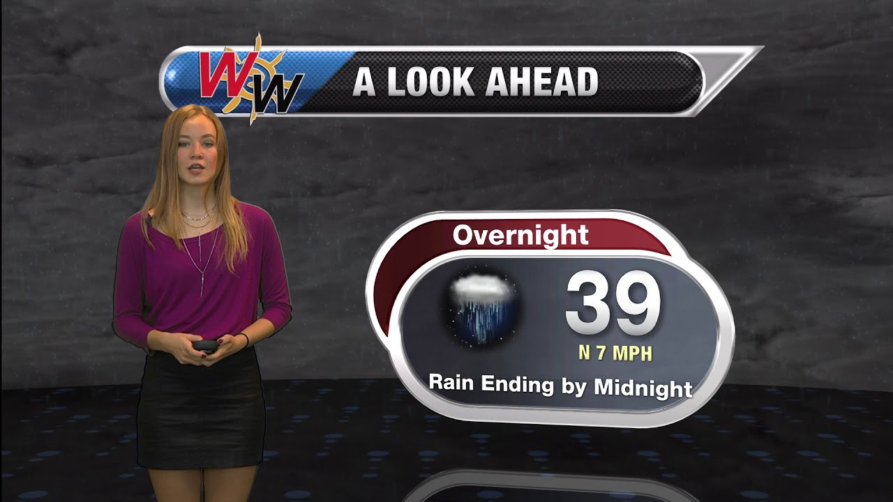 Tuesday November 7th, 2017 Evening Forecast - YouTube