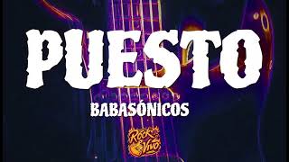 Babasónicos - Puesto (Letra)
