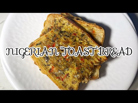 HOW TO MAKE NIGERIAN TOAST BREAD | SPICY AND YUMMY BREAKFAST RECIPE YOU SHOULD TRY. BECCAH'S KITCHEN