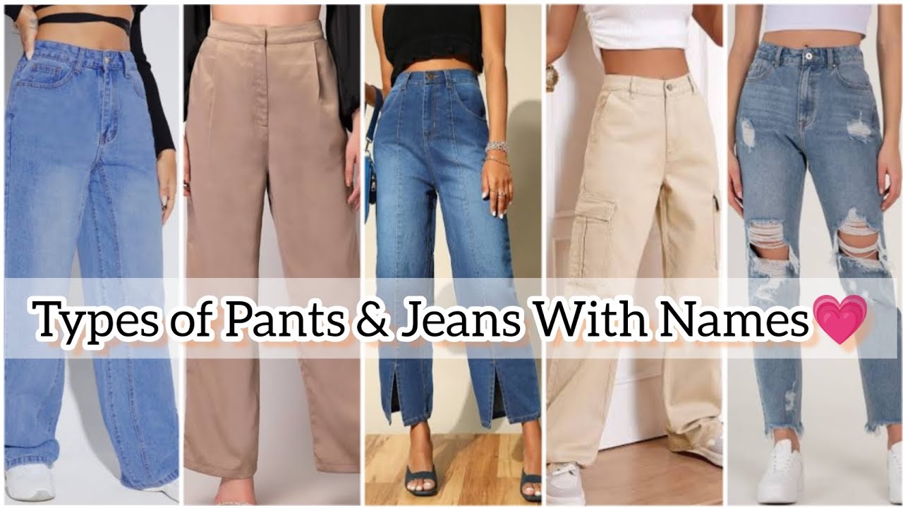 Different Parts Name of A Jens Pant- Components Of Denim Pant - YouTube