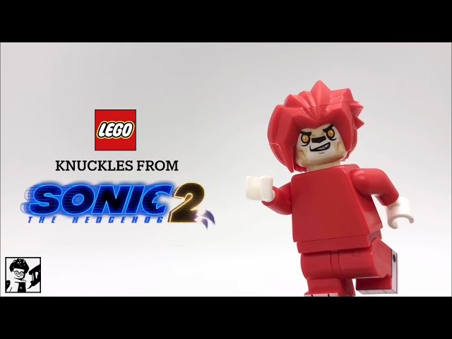 Knuckles LEGO Custom #knuckles #sonic #lego #legocustom #clay #minifig, do you know the way