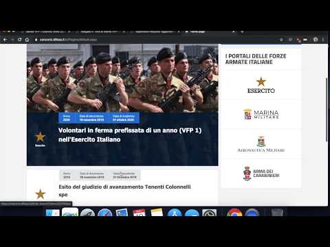 Video: Come Contare Il Servizio Nell'esercito