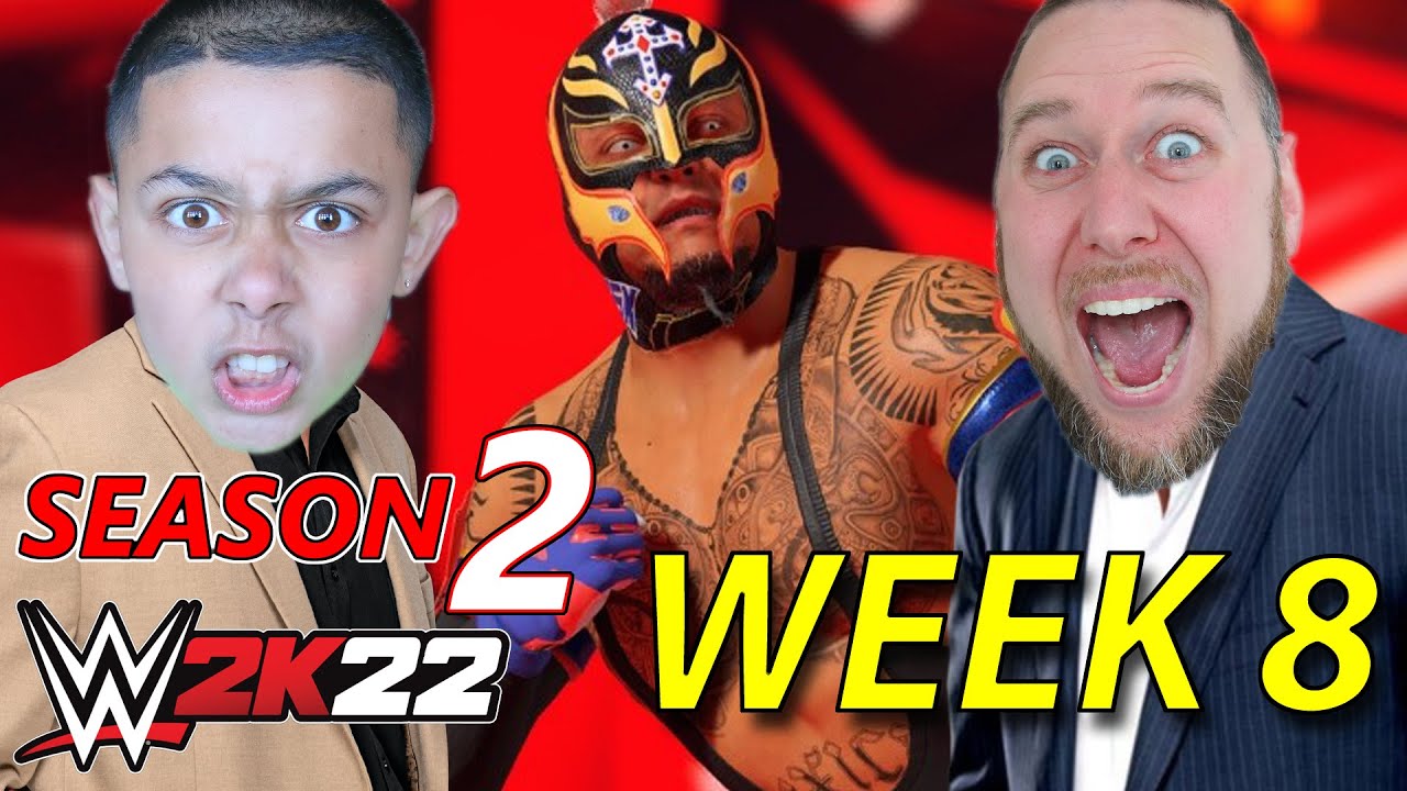 THE GOAT REY MYSTERIO IS SMACKDOWN Season 2 My GM Mode WWE 2K22 ...