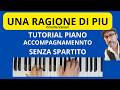 UNA RAGIONE DI PIU di Califano Vanoni TUTORIAL PIANO ACCOMP SENZA SPARTITO #faustopiano964 #piano