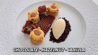 MICHELIN STAR שוקולד לוז קינוח עם וניל - מתכון מאפה משובח