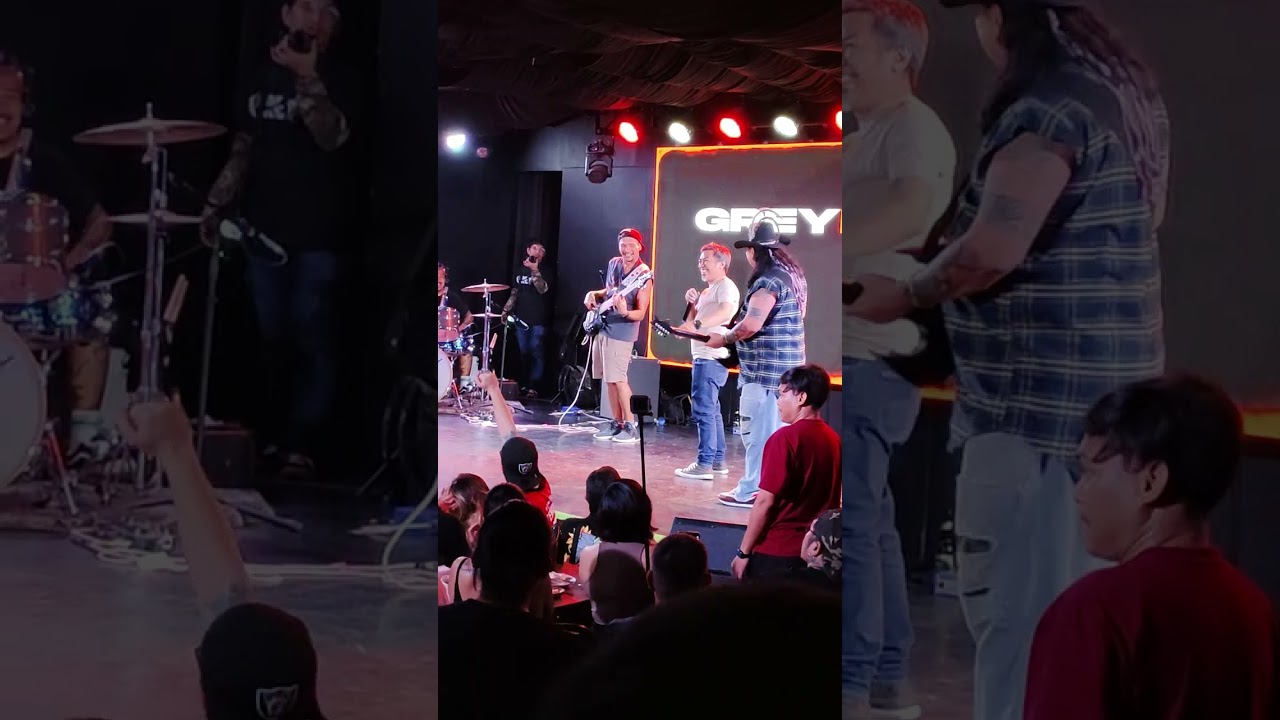 Reg Rubio and orig Greyhoundz vocalist Alex Dinoso duet on Mr. P.I.G.