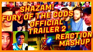 SHAZAM! FURY OF THE GODS - OFFICIAL TRAILER 2 - REACTION MASHUP - DC COMICS WB - [ACTION REACTION]
