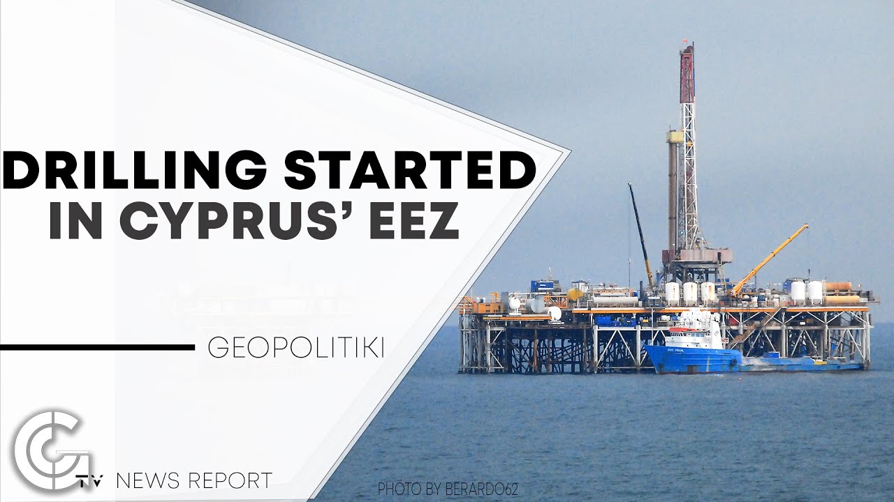 Drilling started in Cyprus’ EEZ - YouTube