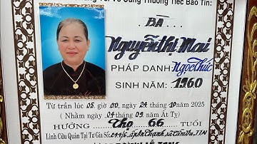 Lễ Tang Bà Nguyễn Thị Mai 66T(pd: Ngọc Thức)(Cty mai táng tân an)