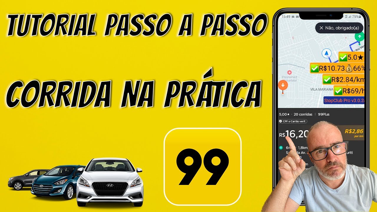 COMO FAZER A PRIMEIRA CORRIDA NA 99 POP | Início nos Aplicativos