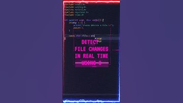 Detect File Changes in Real-Time using C | Without inotify  #cprogramming  #coding  #programming