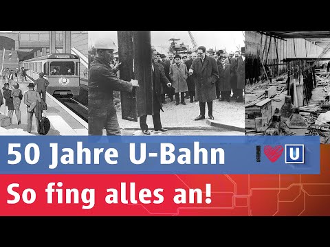 50 Jahre U-Bahn München: Wie alles begann!