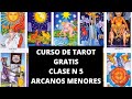 CURSO de TAROT GRATIS 👌/ CLASE 5 ARCANOS MENORES/ ESPADAS💪