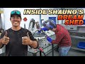 SHAUNO SETS UP HIS DREAM SHED! Top 10 tools for DIY Projects!