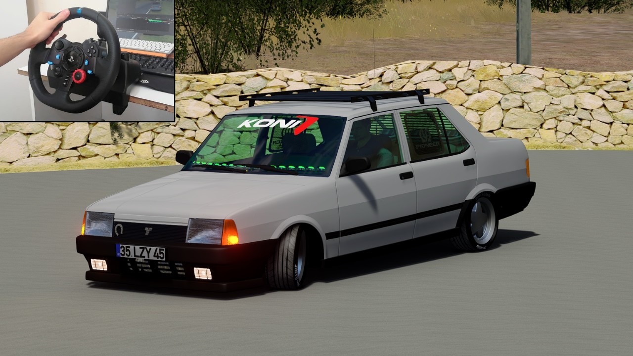 TOFAŞ DOĞAN SL İLE KÖY YOLLARINDA HOŞ OLMAYAN HIZLAR - ASSETTO CORSA