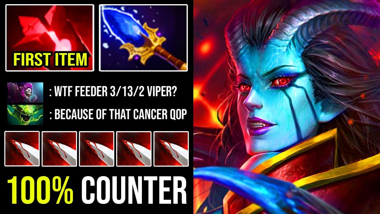 New 723e Cancer Hero To Counter Viper Epic Roaming Qop First Item Bloodstone 23min Gg Dota 2