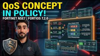 QOS Concept In Policy on Fortinet NSE7 with FortiOS-7.2.0
