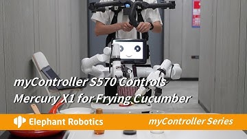 myController S570 | From Robot to Chef: Explore How the Wheeled Humanoid Robot Masters Cooking