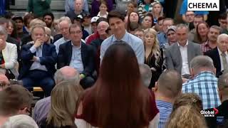 Thank you speech by Pakistani girl to Justin Trudeau