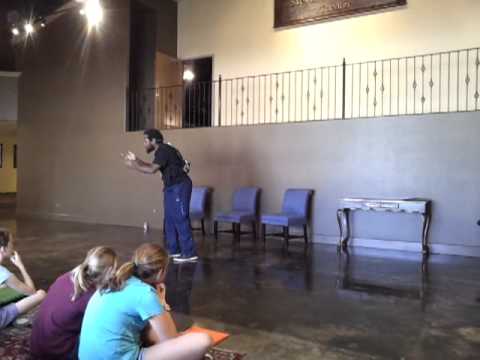 The Speare Bearer: Performing at the Fredericksburg Theater Company, 03/19