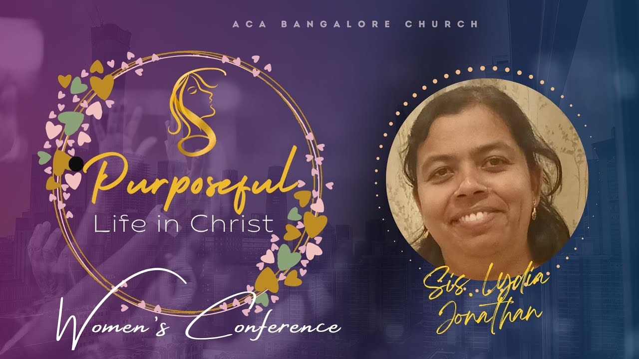 Preaching Training | Purposeful life in Christ | Women's Conference 2024