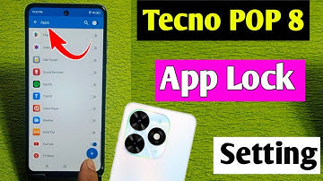 tecno pop 8 me app lock kaise kare | how to lock apps in tecno pop 8 | tecno pop 8 app lock setting