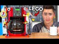 I turned My Coffee Machine into a Robot, Using LEGO...