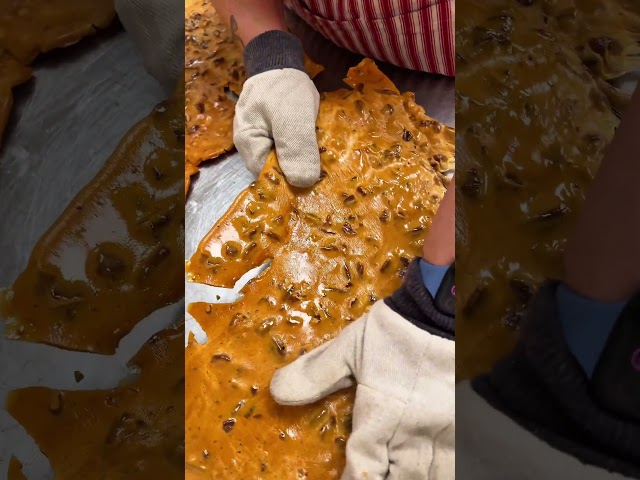ASMR Fall asleep to us making pecan brittle 😴
