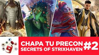Chapa tu Precon - Secrets of Strixhaven #2 - Rootha vs Killian vs Quintorius vs Dina | EDH | MTG
