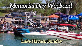 The Lake Havasu Memorial Day Weekend 2026 Sunday Boat Party Scene Continues!