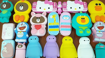 Mixing Random Things Into Store Bought Slime ! Most Satisfying Slime Video || Alex Slime