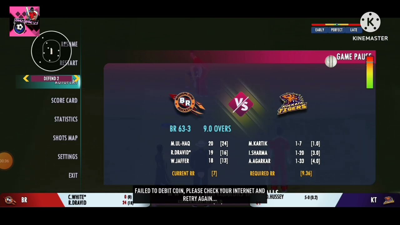 Real cricket 22 funny bugs rc22 funny bugs in my game play