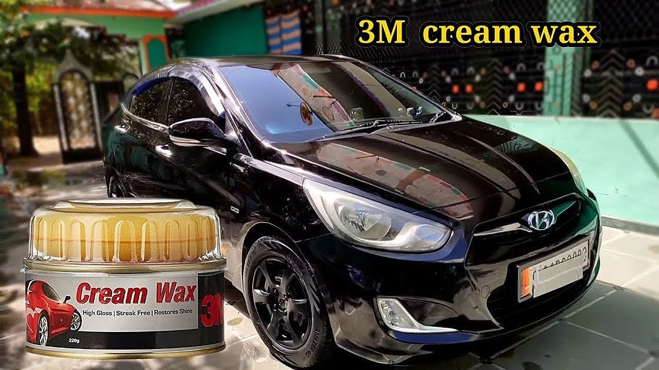 3M Wax Cream 3M Cream Wax car Polish ( Best Way To Polish & Wax A Car