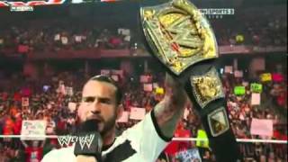 WWE Raw Live 8/1/11 Part 2 [HD VIDEO]