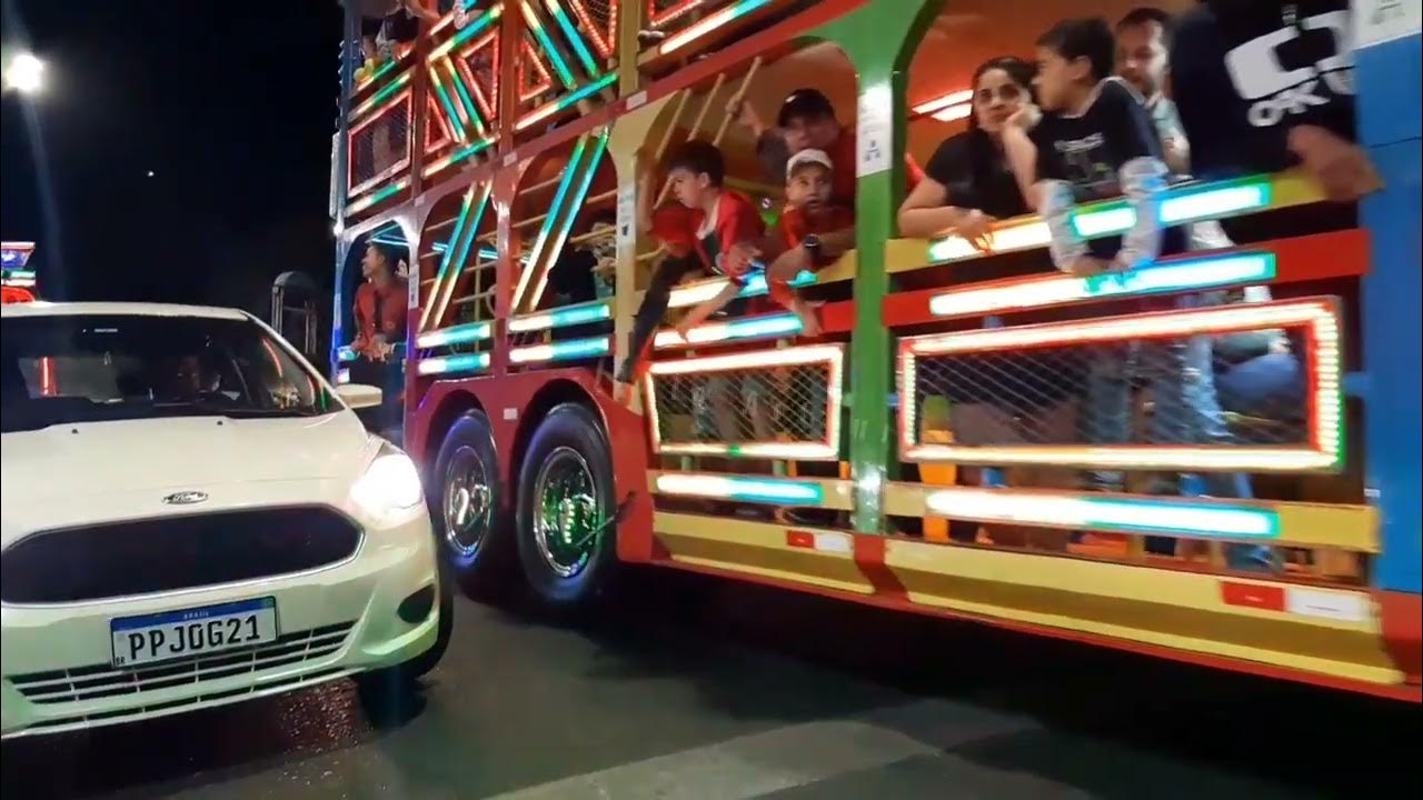 CARRETA BIRULAYBE E TREM BALADA CHEGANDO NA PRAÇA YouTube