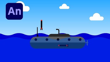 Adobe Animate #31: Animate A Submarine Launching Missile