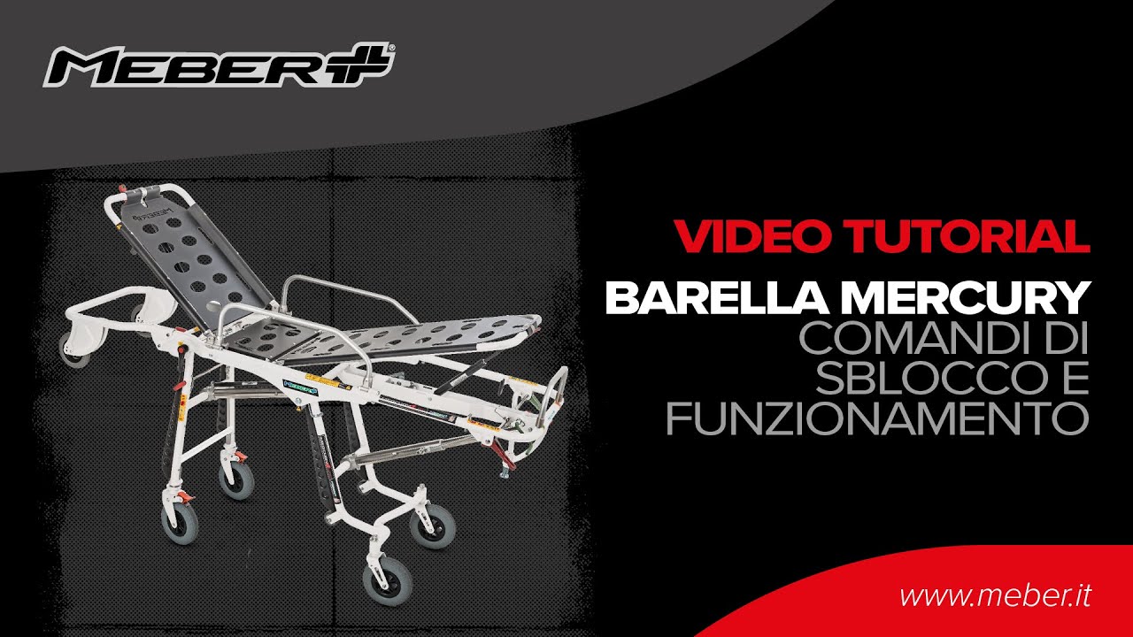 Tutorial barella Mercury 4 - Comandi di sblocco e funzionamento