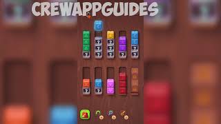 Colorwood Sort Level 21 Quick Guide (No Commentary) screenshot 2