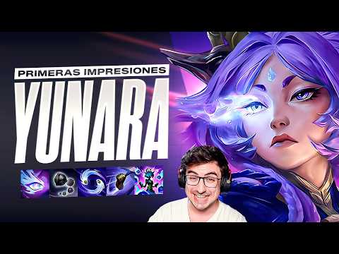 Mis PRIMERAS IMPRESIONES de YUNARA en WILD RIFT