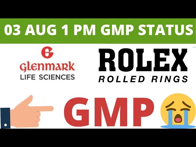 GLENMARK LIFE SCIENCES GMP • ROLEX RINGS IPO GMP 🔥• DEVYANI INTERNATIONAL IPO  GMP REVIEW | - YouTube