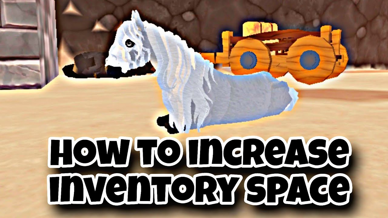 How to Increase Inventory Space in Horse Life Roblox - YouTube