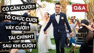 ALL OF YOUR QUESTIONS ABOUT WEDDING! | Q&A | Giang Oi