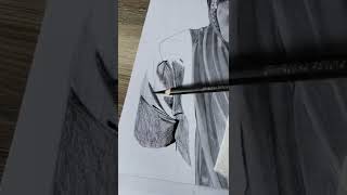 Realistic Old woman sketch 😀.#realsticsketch #shorts #youtubeshorts #viral #drawing #shortvideo