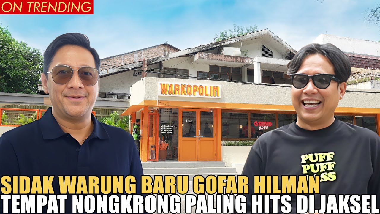 SIDAK WARUNG BARU GOFAR HILMAN.. SEMINGGU BUKA UDAH RAME BANGET YANG ANTRI SAMPE KE JALAN-JALAN