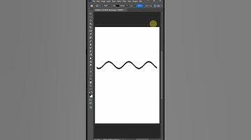 How to make a wave line in photoshop shorts