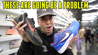 THESE ARE GOING BE A PROBLEM EARLY LOOK KOBE 4 PHILLY & KOBE 6 ITALIAN CAMO Sneaker shopping ATLANTA