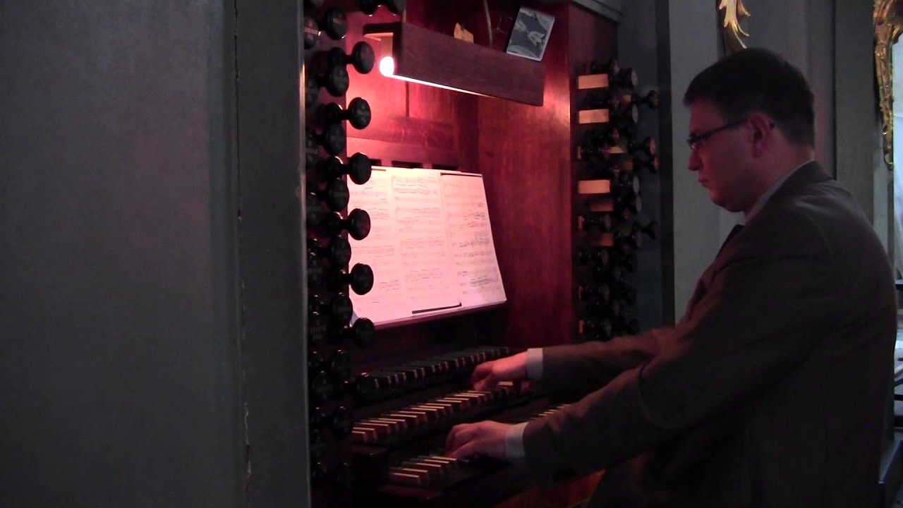 M.K. Ciurlionis Fugue in C# minor for Organ (Vidas Pinkevicius)