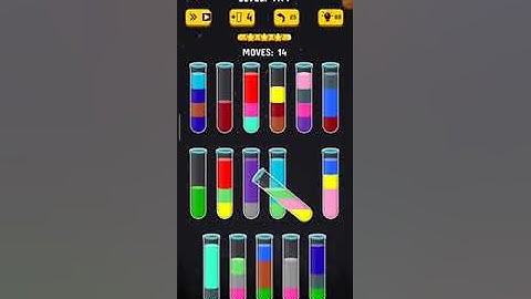 Colour Water Sort 3D Level 1177